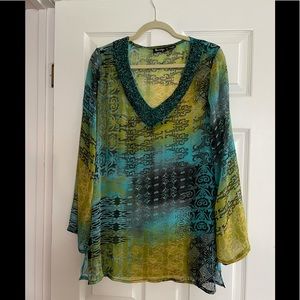 Great Bohemian style top!